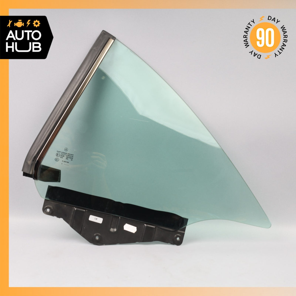 03-12 Mercedes R230 SL500 SL55 AMG Rear Left Side Quarter Window Glass OEM - photo 1