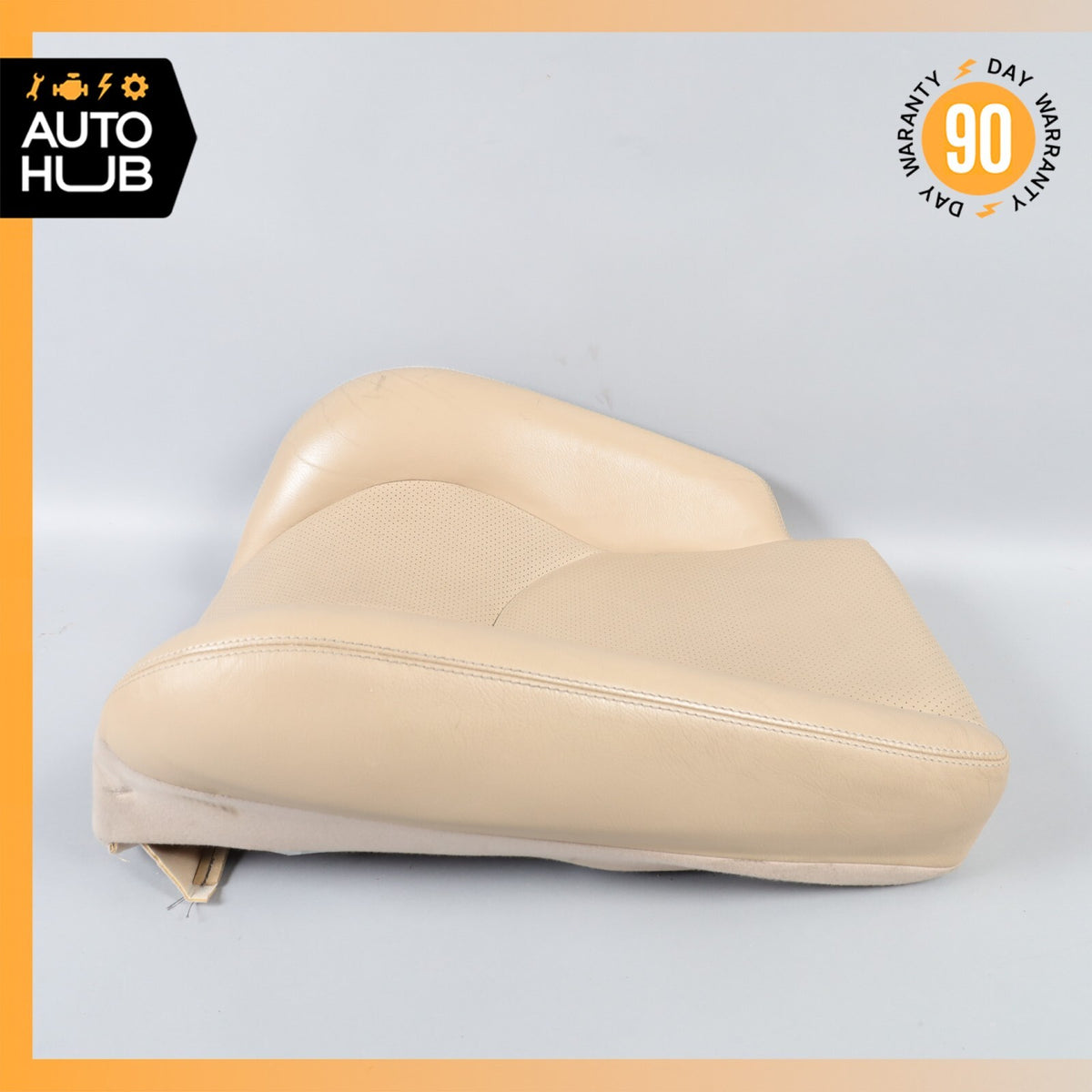 96-02 Mercedes R129 SL320 SL500 Right Side Top Upper Seat Cushion Beige OEM - photo 9