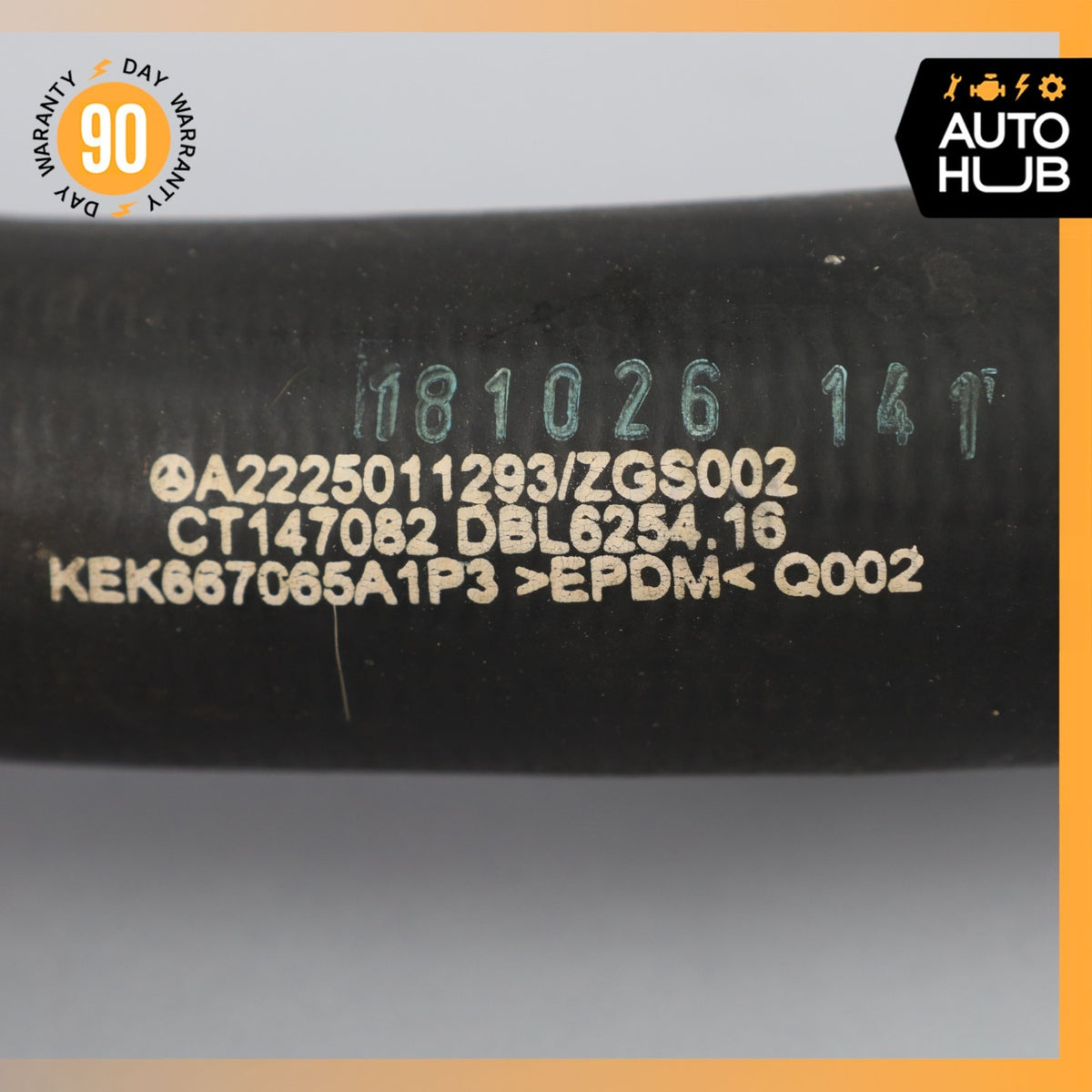 Mercedes W222 S450 M276 Engine Cooling Hose Pipe OEM - photo 9