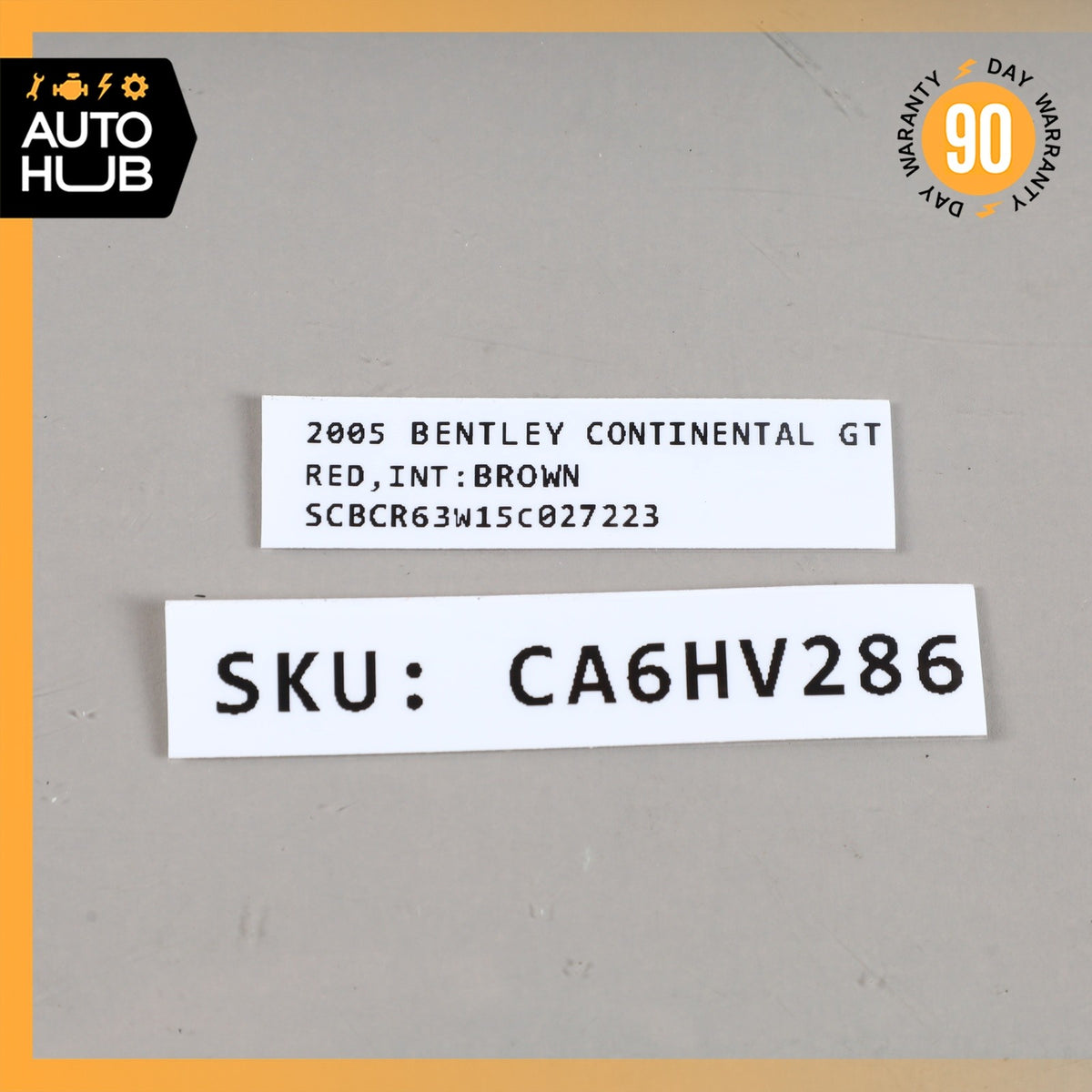 03-10 Bentley Continental GT Coupe Rear Left Interior Shelf Cover Trim OEM 87k - photo 18
