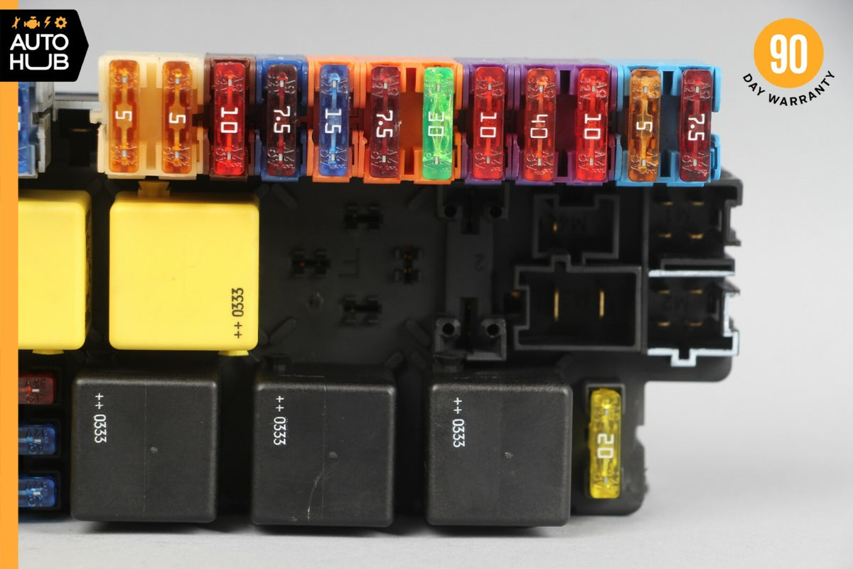 03-12 Mercedes R230 SL500 SL550 SLR Front Left SAM Fuse Box Control Module OEM - photo 7