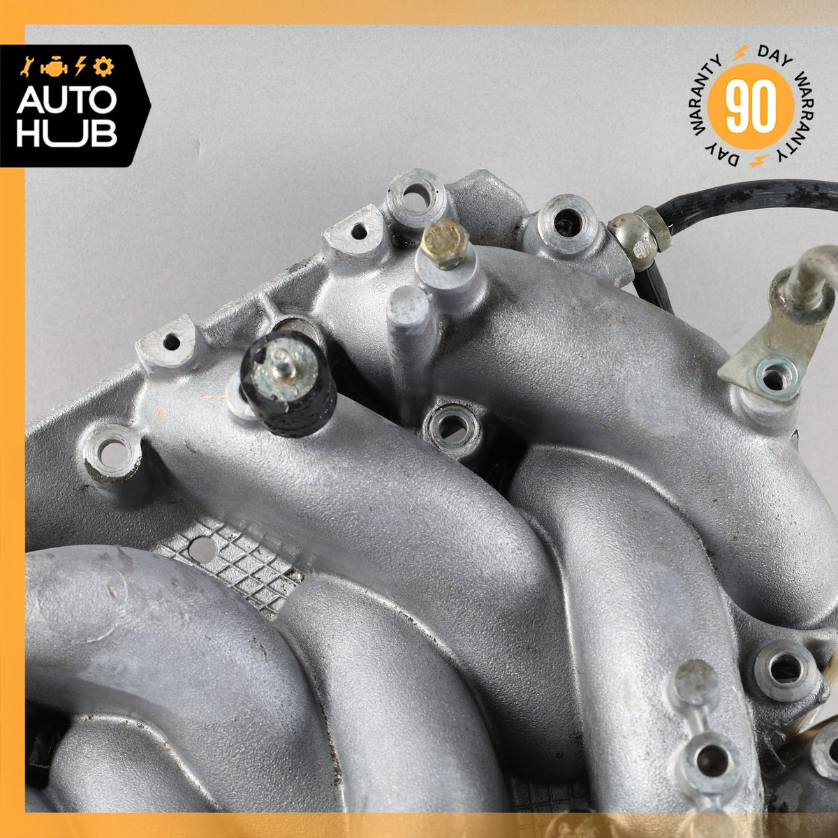 86-91 Mercedes W126 420SEL M116 Air Intake Manifold w/ Throttle Body OEM - photo 7