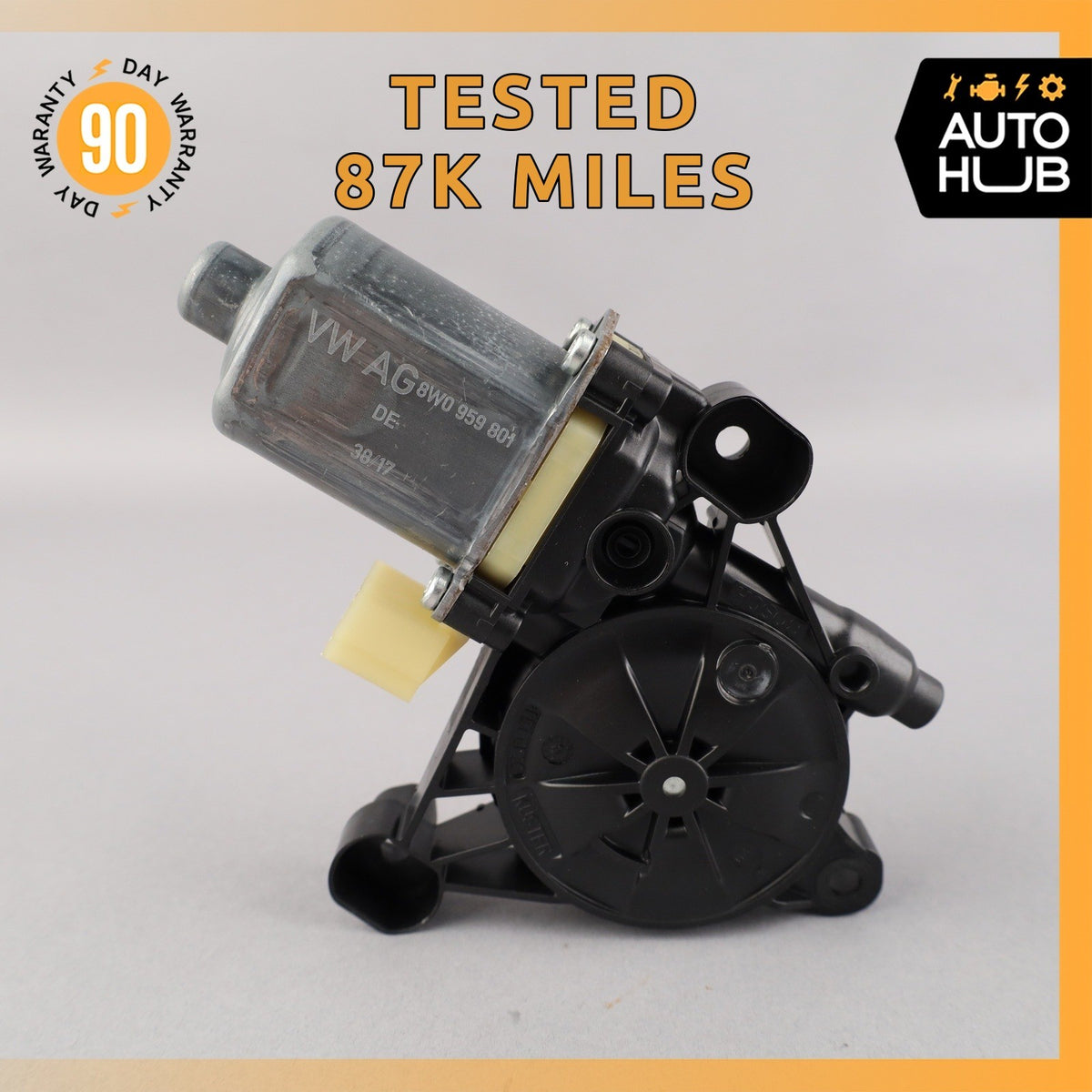 17-24 Audi 4M Q7 A5 S5 RS5 Right Side Window Regulator Motor OEM 87k - photo 1