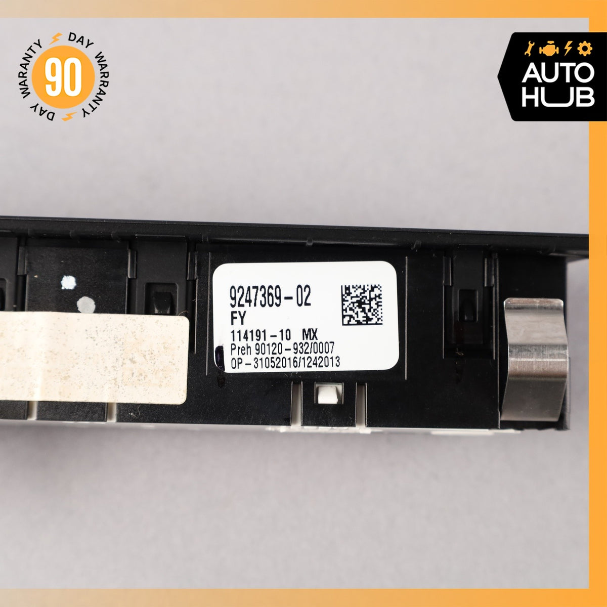 BMW F10 528i M6 650i Dashboard Driver Lane Change Assist Control Switch OEM - photo 11