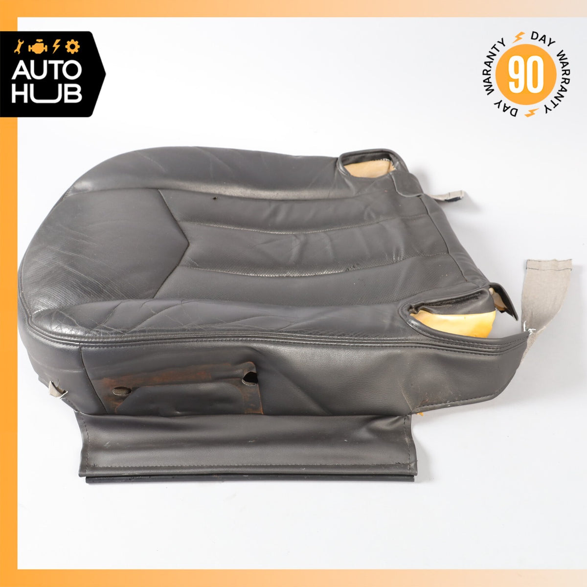04-08 Cadillac XLR Left Driver Side Bottom Lower Seat Cushion Black OEM - photo 10