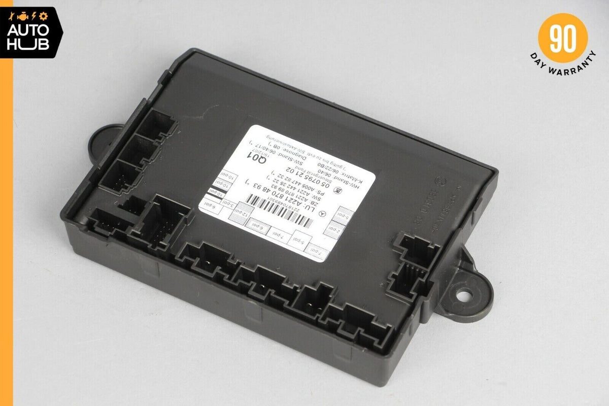 07-13 Mercedes W221 S550 S400 Rear Right or Left Side Door Control Module OEM - photo 4