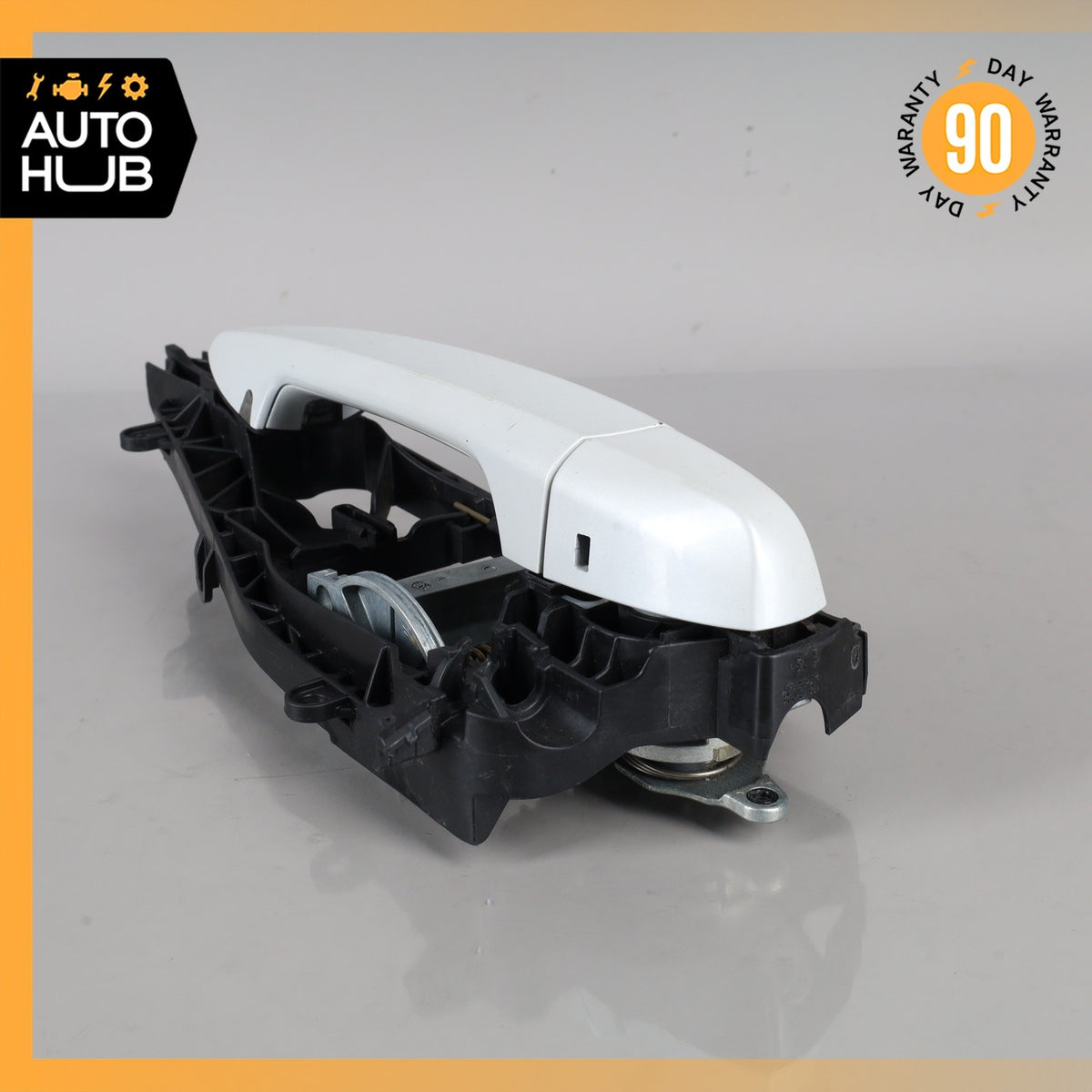 14-18 BMW F15 X5 Front Left Driver Side Exterior Door Handle White OEM - photo 7
