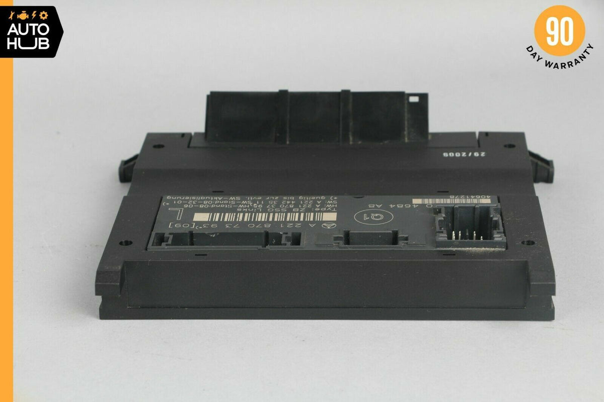 07-13 Mercedes W221 S550 S400 Front Left Driver Side Under Seat Control Unit OEM - photo 4