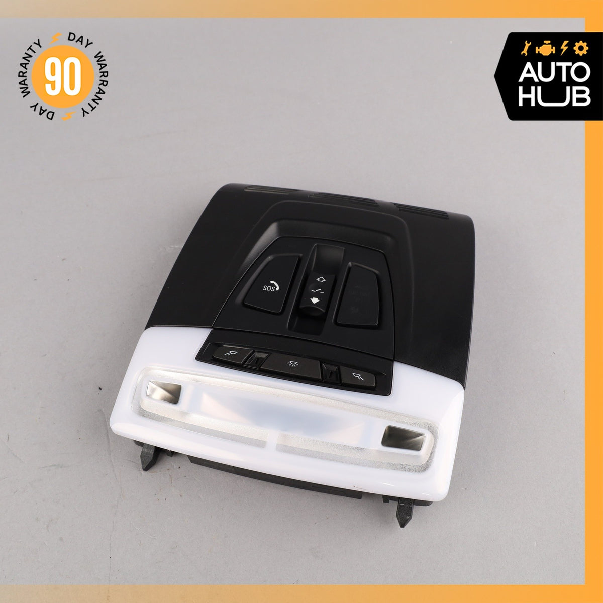 BMW F15 X5 Front Roof Dome Light Dome Light Switch Console OEM 69k - photo 2