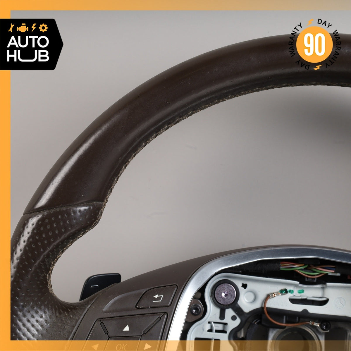 12-18 Mercedes X204 GLK250 E350 ML350 Steering Wheel w/ Paddle Shifters OEM - photo 10