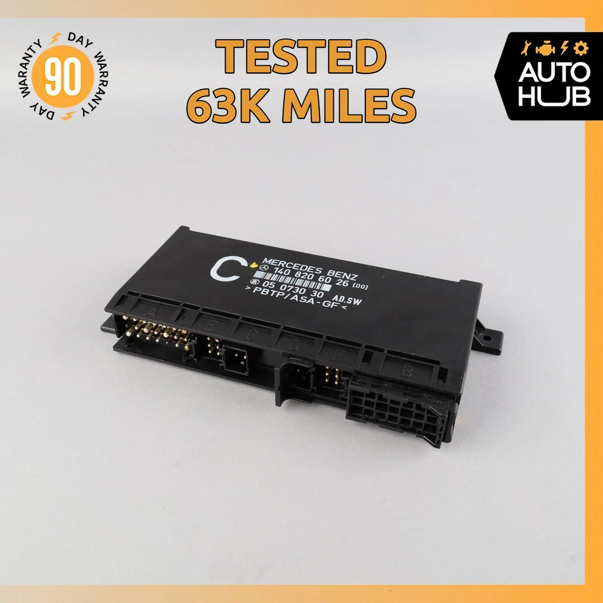 93-99 Mercedes W140 CL600 S500 600SEC Comfort Control Module Unit OEM - photo 1
