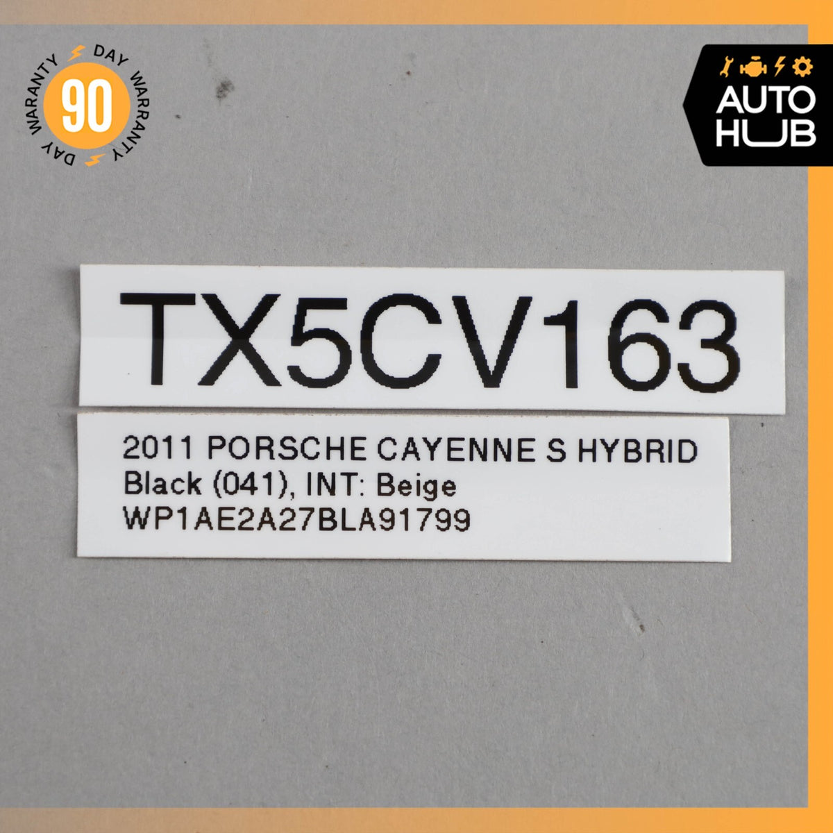 11-14 Porsche Cayenne 958 Hybrid S Rear Right Side Inner Tail Light Lamp OEM - photo 14