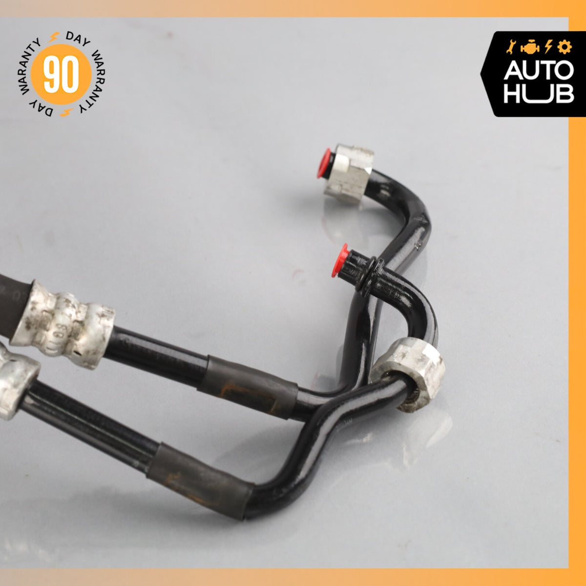 03-06 Bentley Flying Spur GT Left & Right Side Transmission Oil Cooler Line OEM - photo 14