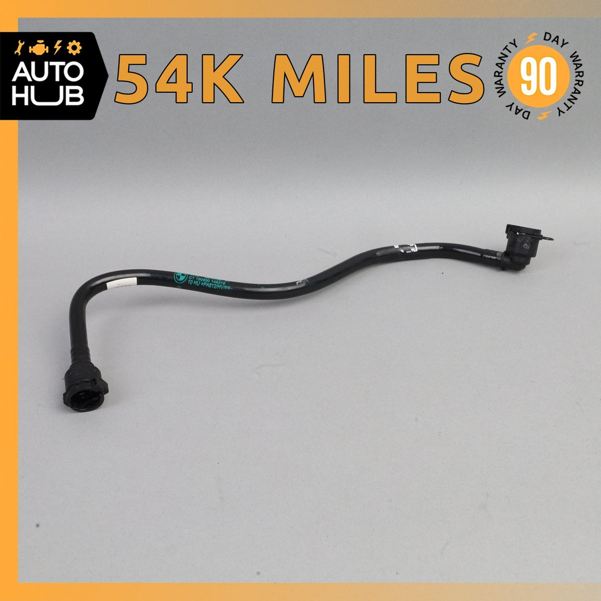 16-18 BMW F30 330e Intercooler Ventilation Air Charge Hose Pipe OEM - photo 1