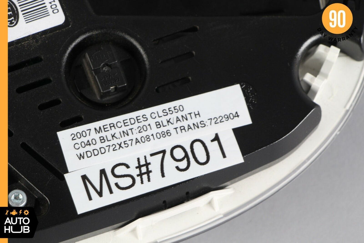 03-11 Mercedes W219 CLS550 E350 Rear Overhead Dome Light Gray 2118206601 OEM - photo 12