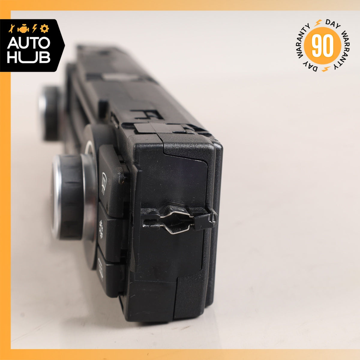 07-09 BMW E90 328i 335i Automatic Climate Control Control Module Unit OEM 67k - photo 6