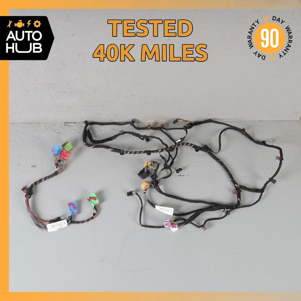 04-07 Bentley Continental GTC GT Dashboard Intrument Cluster Wiring Harness OEM - photo 1