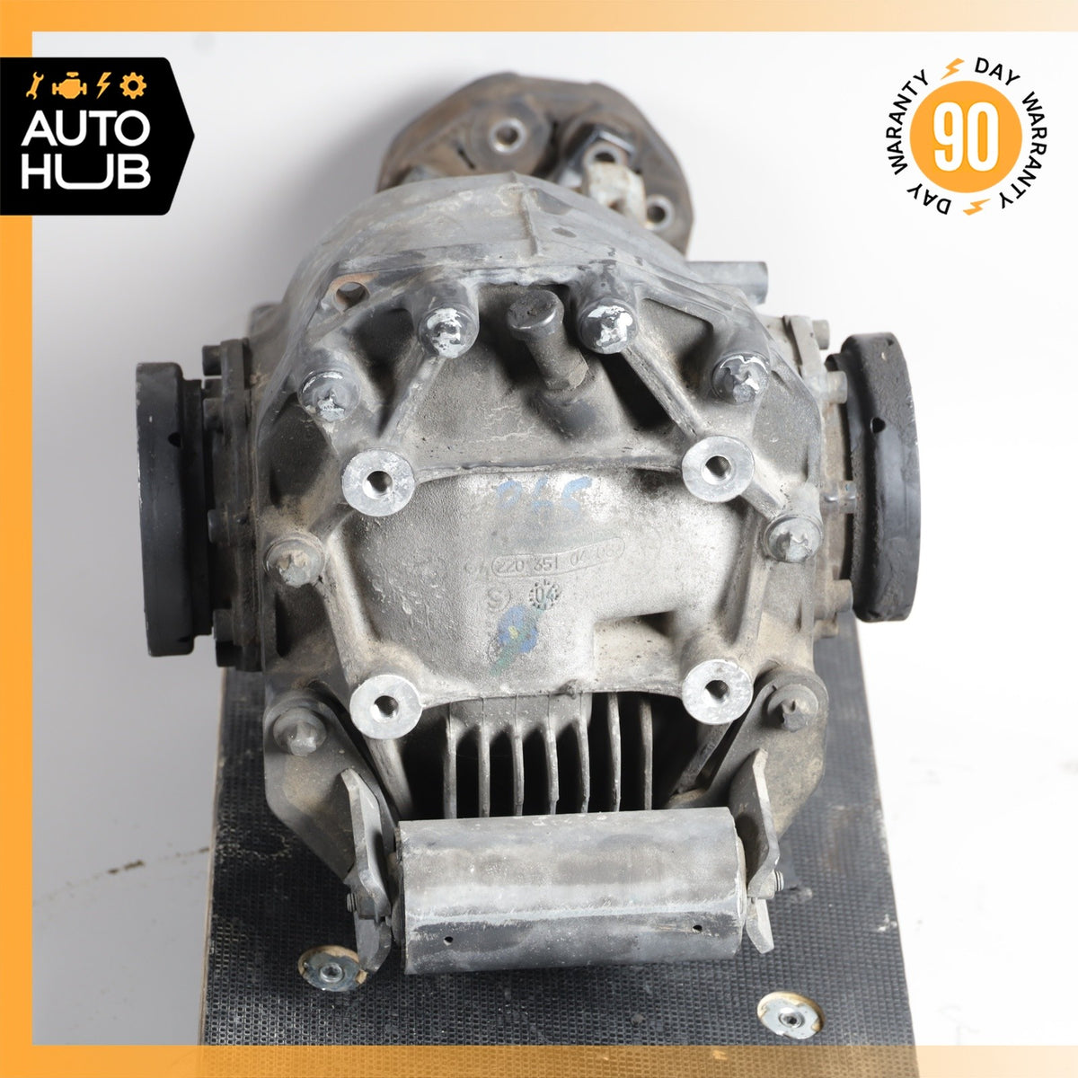 03-06 Mercedes W215 CL55 S55 Rear Axle Carrier Differential Diff 2.65 OEM - photo 7