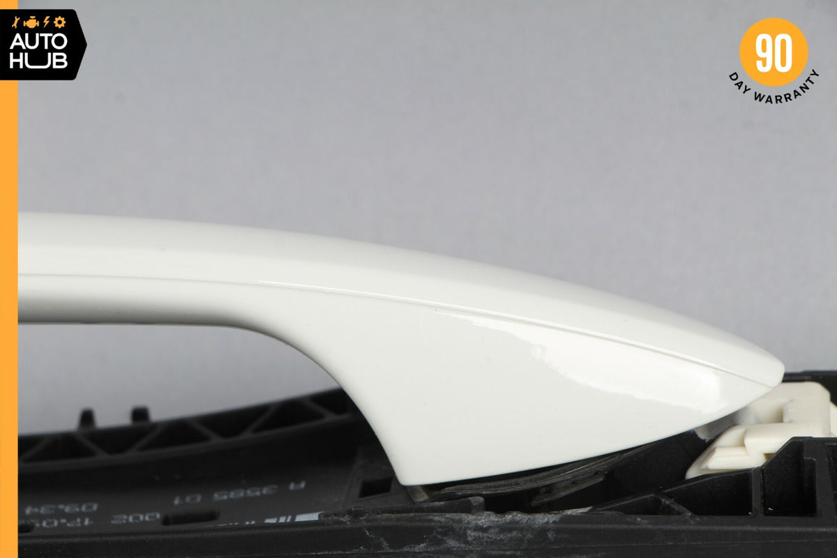 10-15 Mercedes X204 GLK350 GLK250 Front Right Side Exterior Door Handle White - photo 9