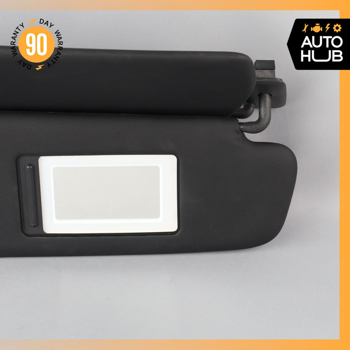15-18 Porsche Cayenne 958 E-Hybrid Sun Visor Sunvisor Front Right Black OEM 64k - photo 10