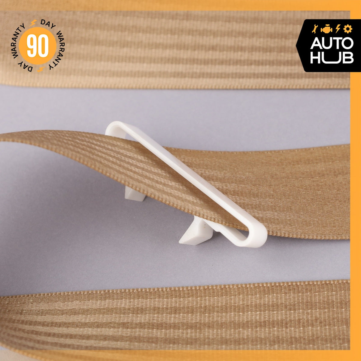 99-04 Bentley Arnage / RR Seraph Front Right Side Seat Belt Retractor Beige OEM - photo 10