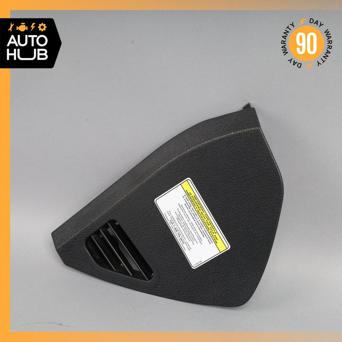 07-09 Mercedes W211 E550 E63 AMG E350 Left Dashboard Trim Cover Panel Black OEM - photo 1
