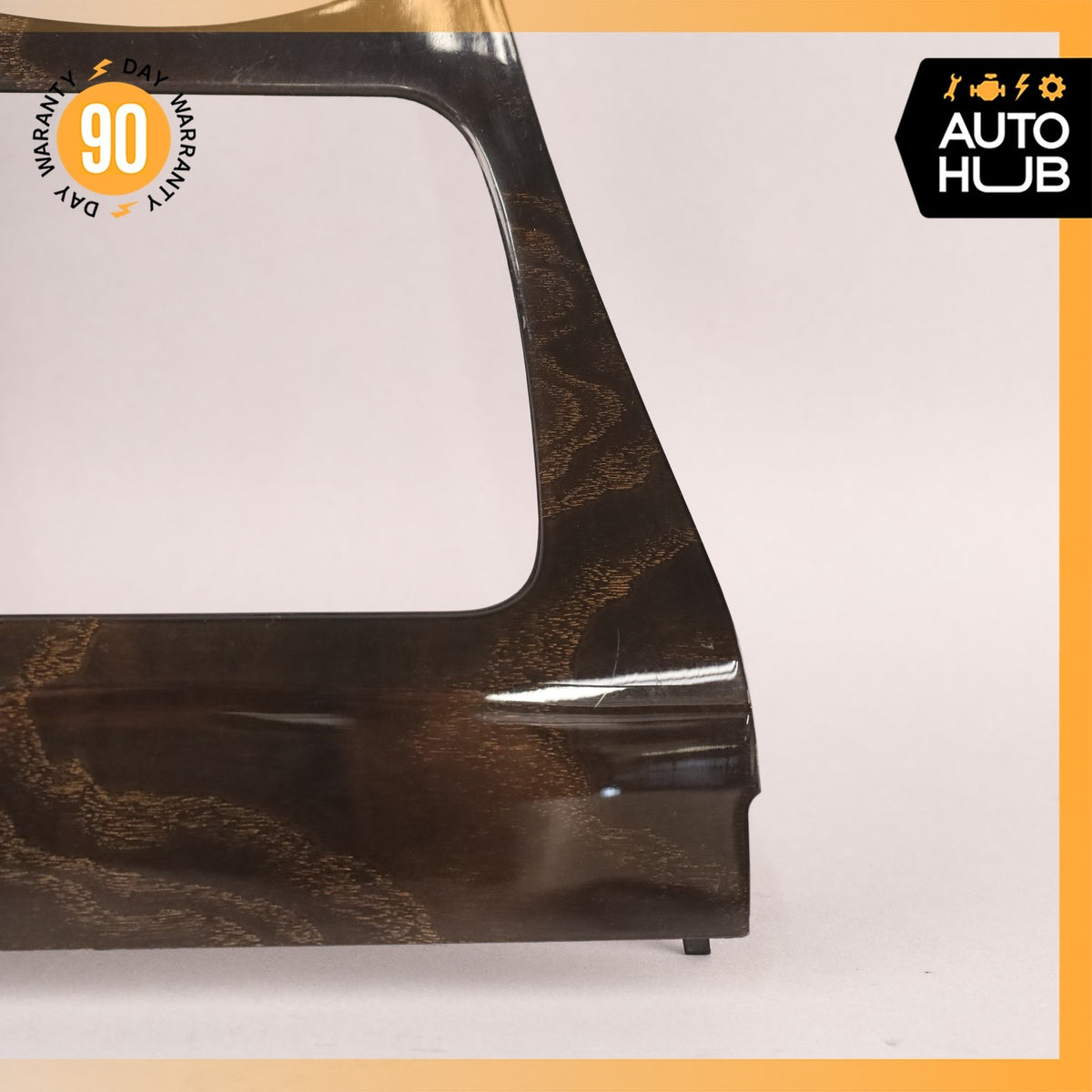 11-13 BMW F10 528i 535i Center Console Shifter Wood Trim Panel OEM - photo 6