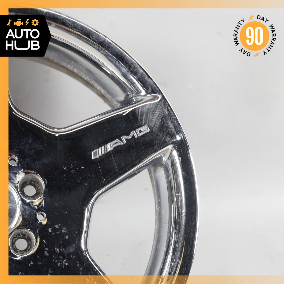 Mercedes W215 CL500 S55 CL55 AMG 8.5 x 18 18" Monoblock Front Wheel Rim OEM - photo 4