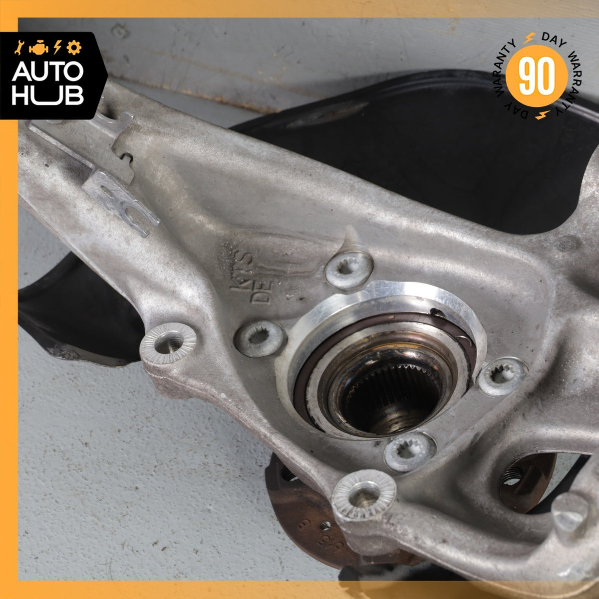 11-14 Audi D4 A8 Front Left Driver Spindle Knuckle Hub 4H0407253G OEM - photo 14