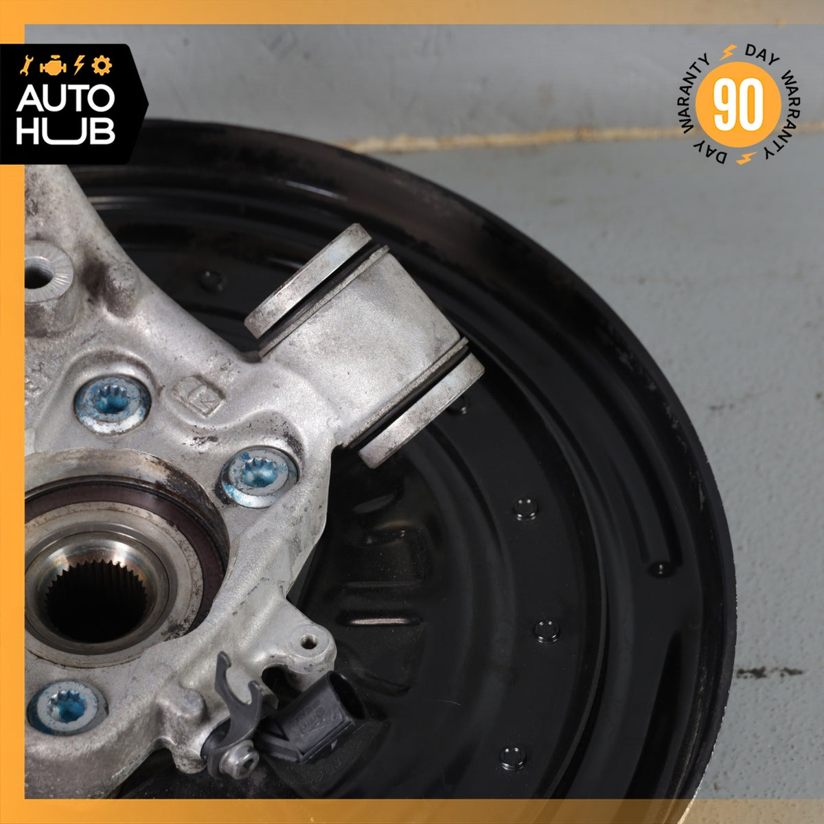 07-12 Bentley Continental GTC Rear Right Side Spindle Knuckle Hub OEM 40k - photo 14