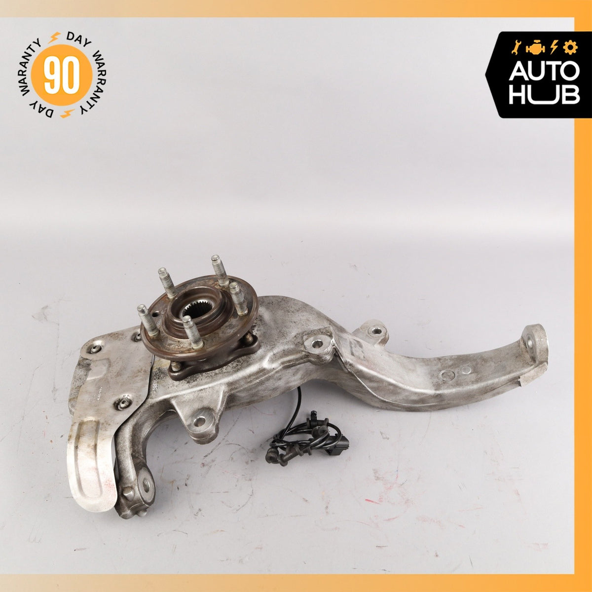 16-24 Jaguar X152 F-Type R AWD Front Left Side Knuckle Spindle Hub OEM 79k - photo 2