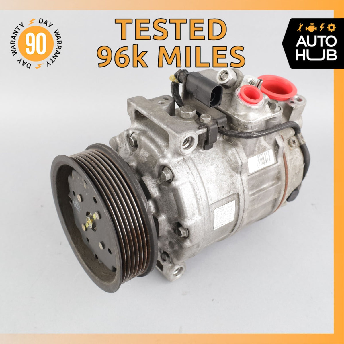 03-18 Bentley Continental GT GTC A/C Air Conditioning Compressor OEM 96k - photo 1