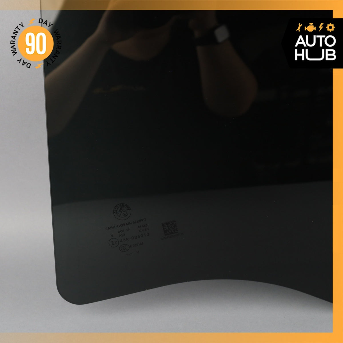 17-23 Alfa Romeo 949 Stelvio Rear Right Side Door Window Glass OEM - photo 3