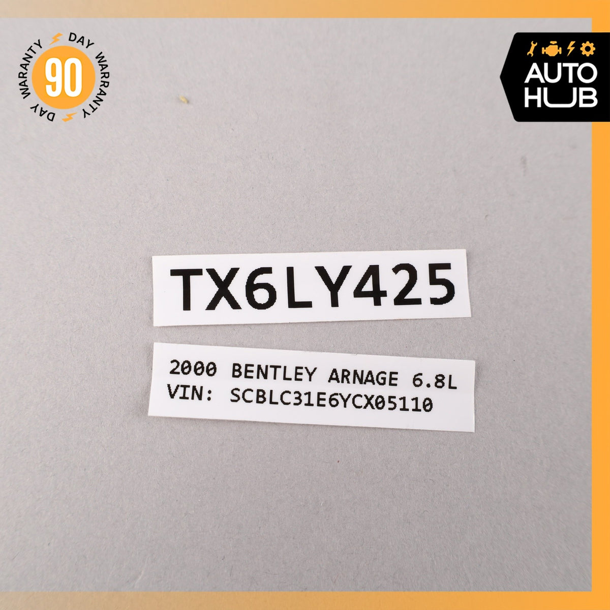 Bentley Arnage RR Silver Seraph Front or Rear Interior Roof Grab Handle OEM 30k - photo 12