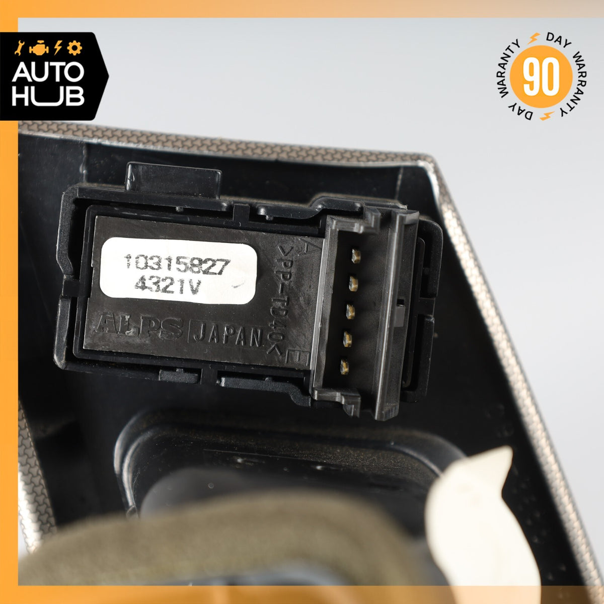 04-08 Cadillac XLR Left Door Air Vent Lock Mirror Switch OEM - photo 11