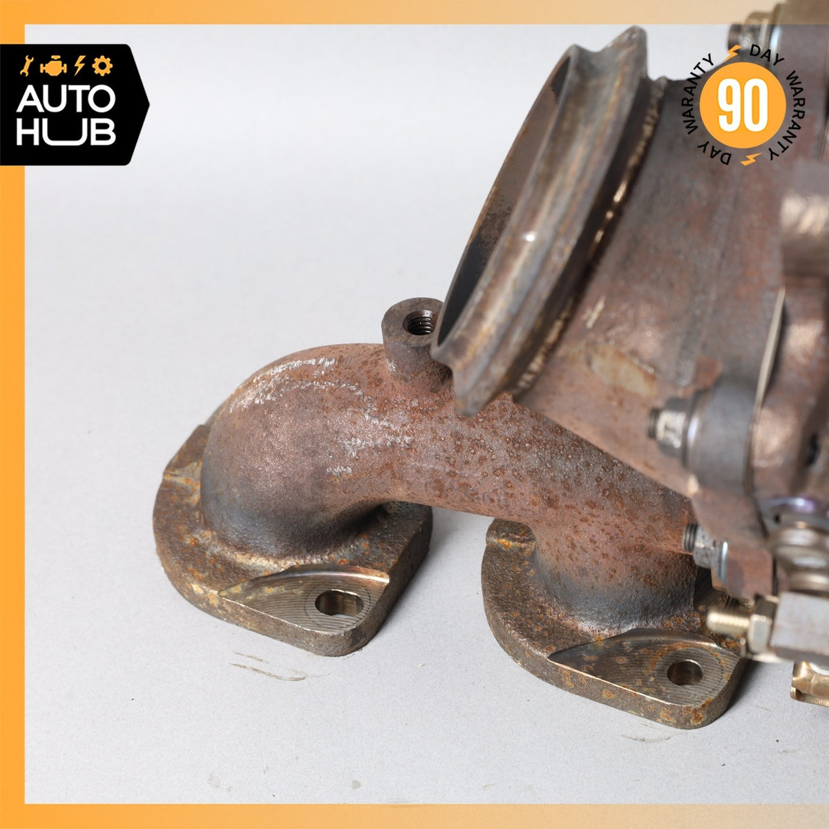 03-17 Mercedes W221 S600 SL600 M275 Turbocharger Turbo Manifold Right Side OEM - photo 11