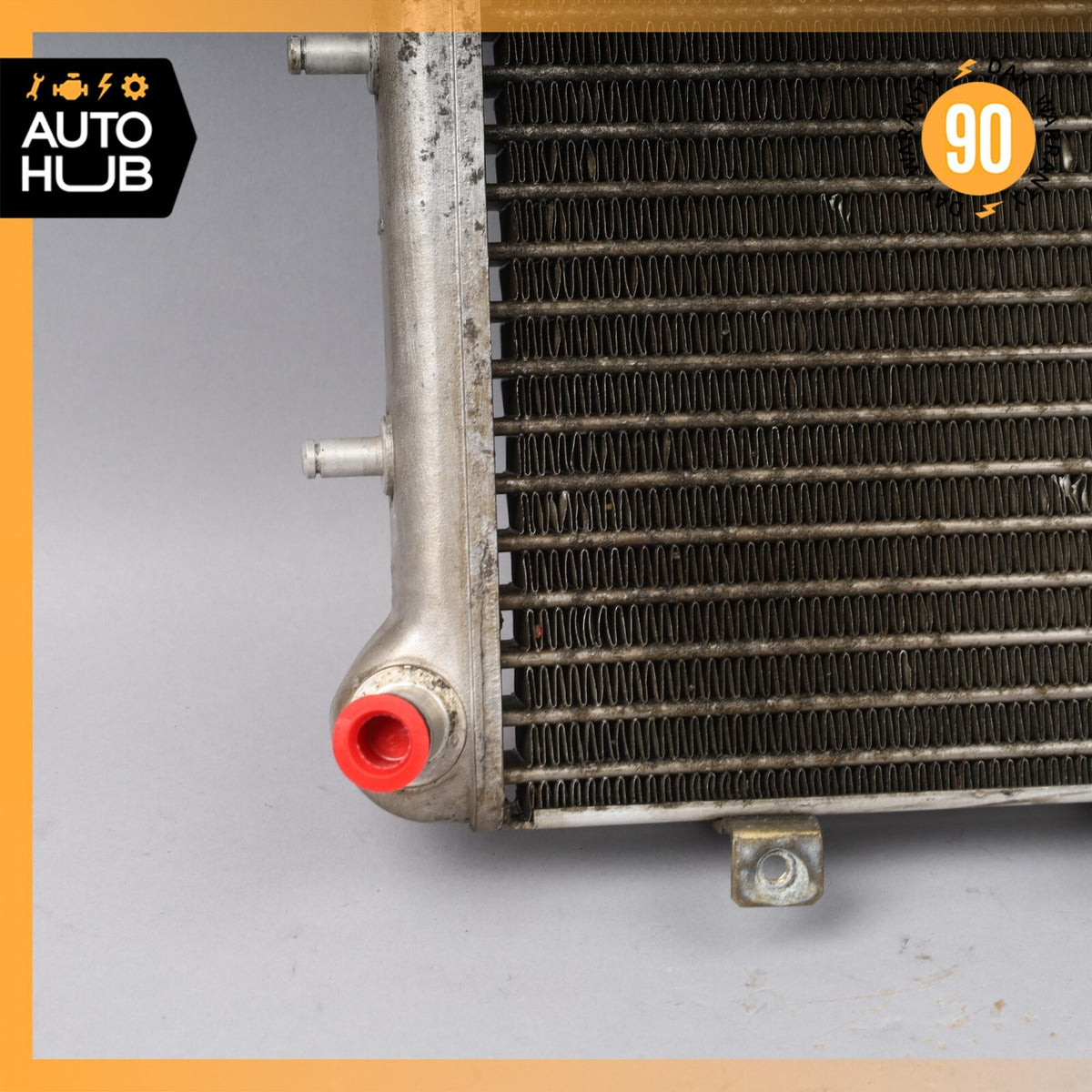 03-06 Mercedes W220 S600 CL600 S65 AMG Auxiliary Water Cooler Radiator OEM - photo 5