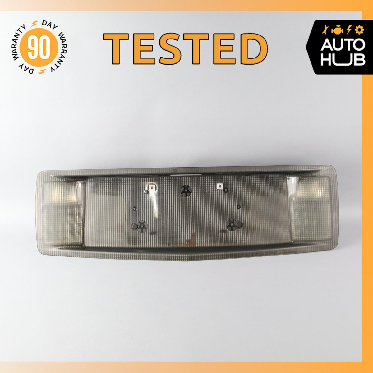 04-09 Cadillac XLR Rear Trunk Lid License Plate Light 16530844 OEM - photo 1