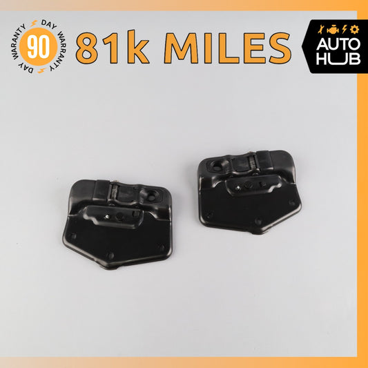 11-17 Mercedes W207 E350 E550 E400 Front Top Roof Lock Latch Cover Set of 2 OEM - photo 1