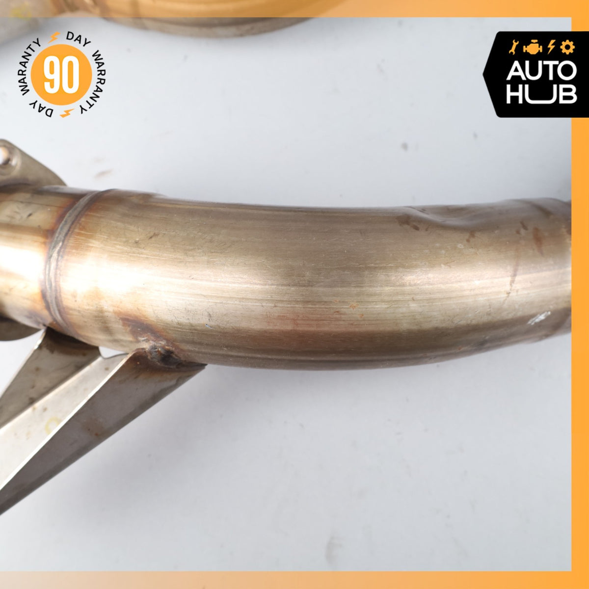 Bentley Continental Flying Spur GT 6.0L Exhaust Downpipe Set 3W0254300A OEM 39k - photo 9
