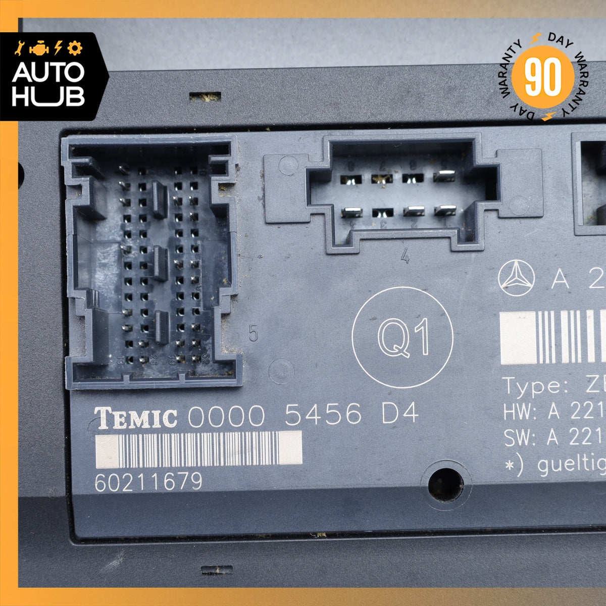 07-13 Mercedes W221 S600 S63 Front Left Driver Side Under Seat Control Unit OEM - photo 7