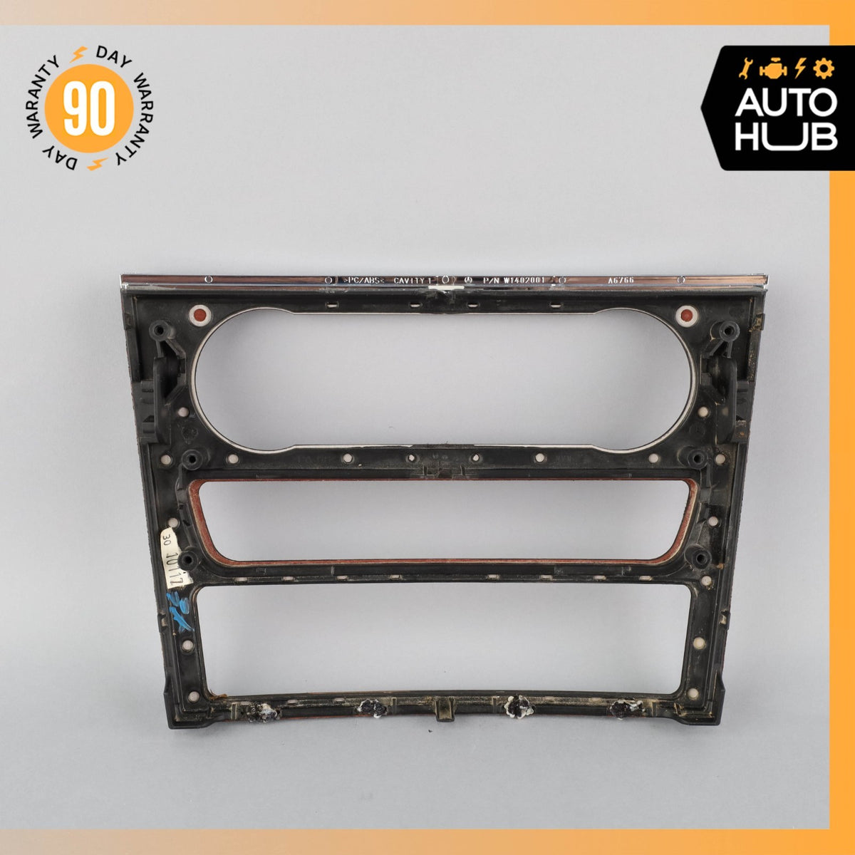 06-12 Mercedes W164 ML63 AMG GL550 Center Console Control Trim Bezel Wood OEM - photo 6