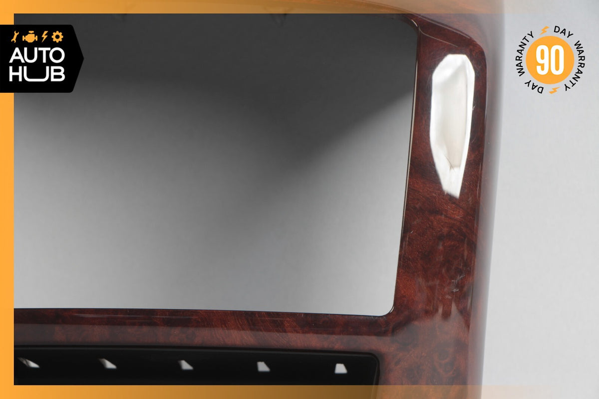 07-13 Mercedes W221 S550 S400 S350 Center Console Rear AC Control Trim Bezel OEM - photo 5