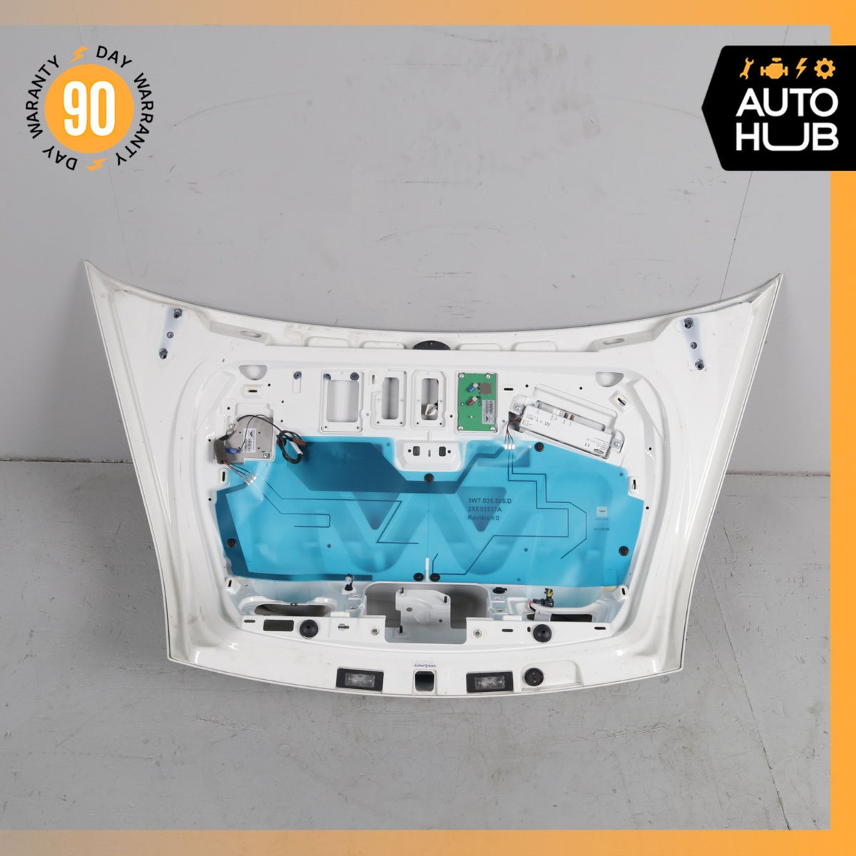 12-18 Bentley Continental GTC Convertible Trunk Lid Panel Assembly White OEM 55k - photo 9