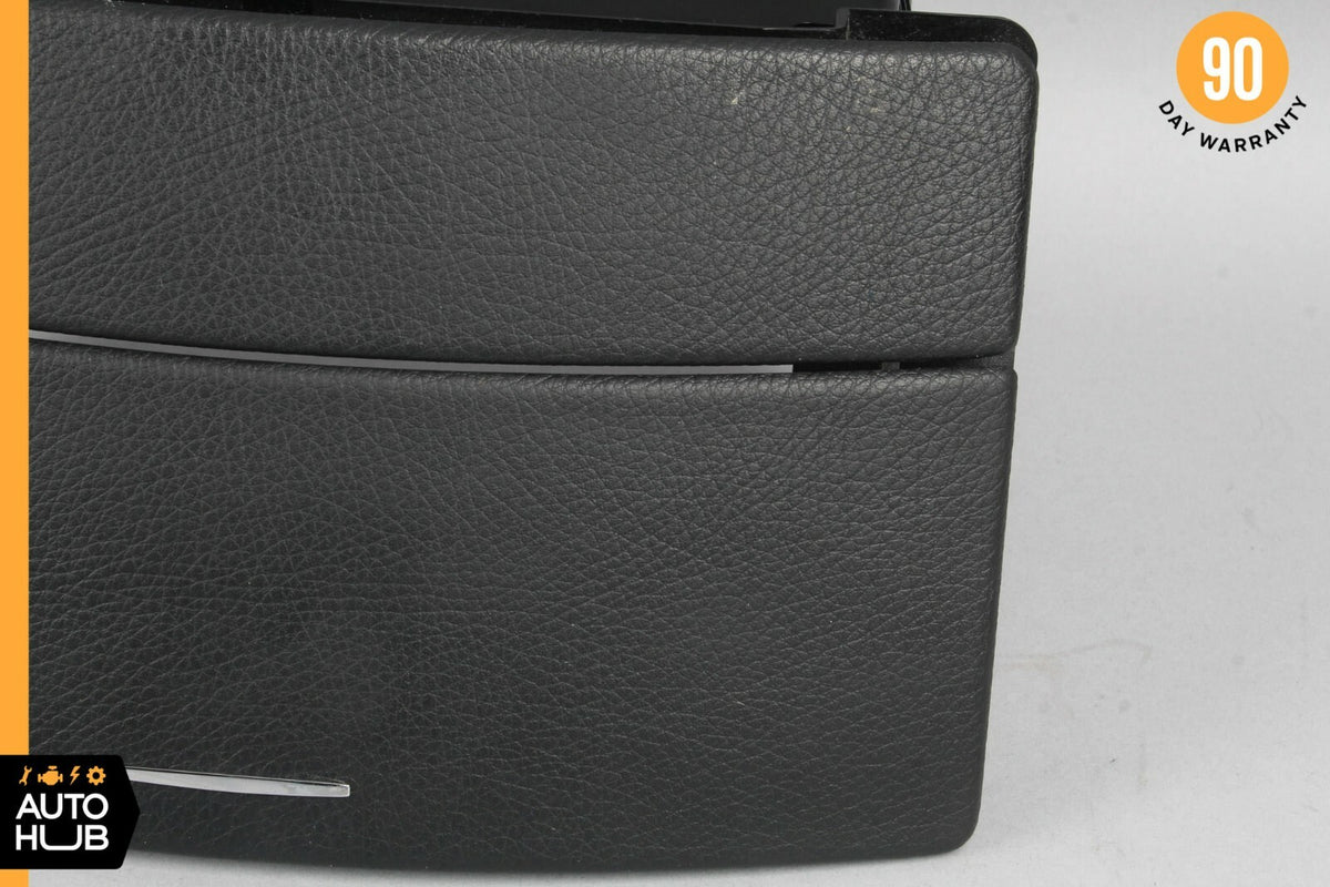 10-13 Mercedes W221 S400 S550 Dashboard Center Console CD Player Cover Black OEM - photo 4