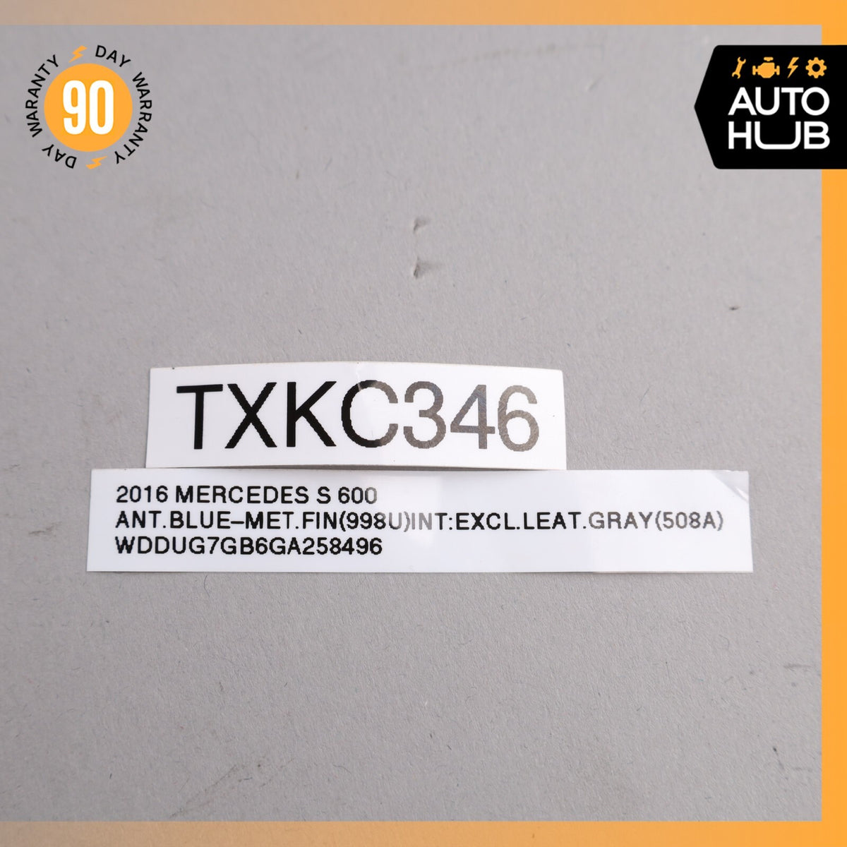 15-17 Mercedes W222 S600 Right Side Gas Tank Fuel Pump Motor 2224700694 OEM - photo 14