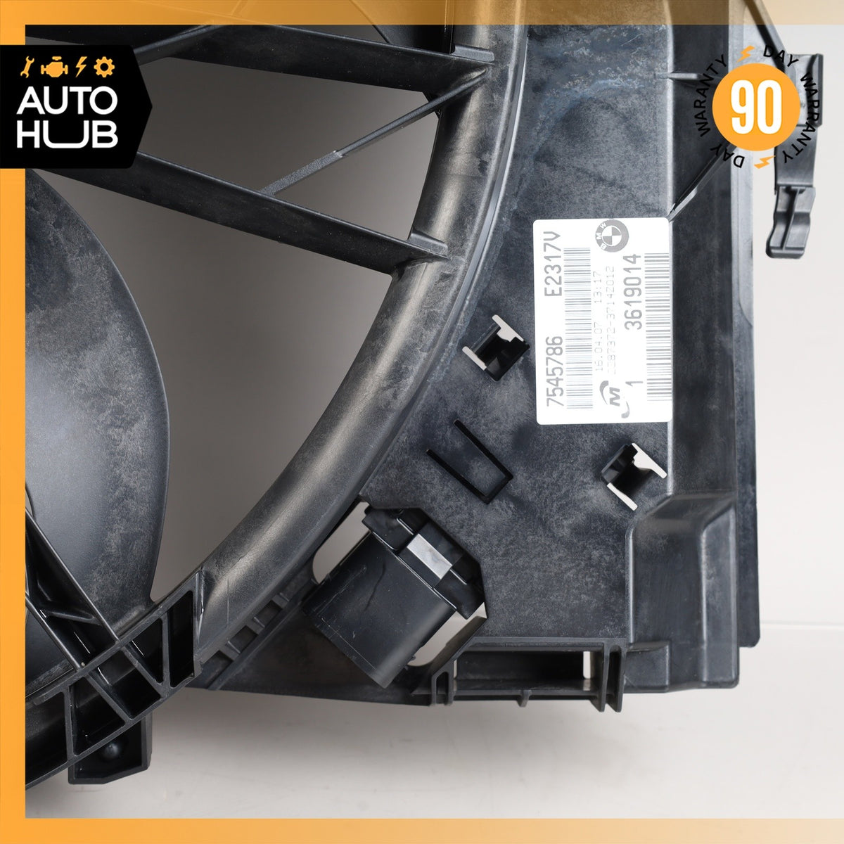 07-13 BMW E90 328i 128i 3.0L N51 Radiator Cooling Fan Motor OEM - photo 19
