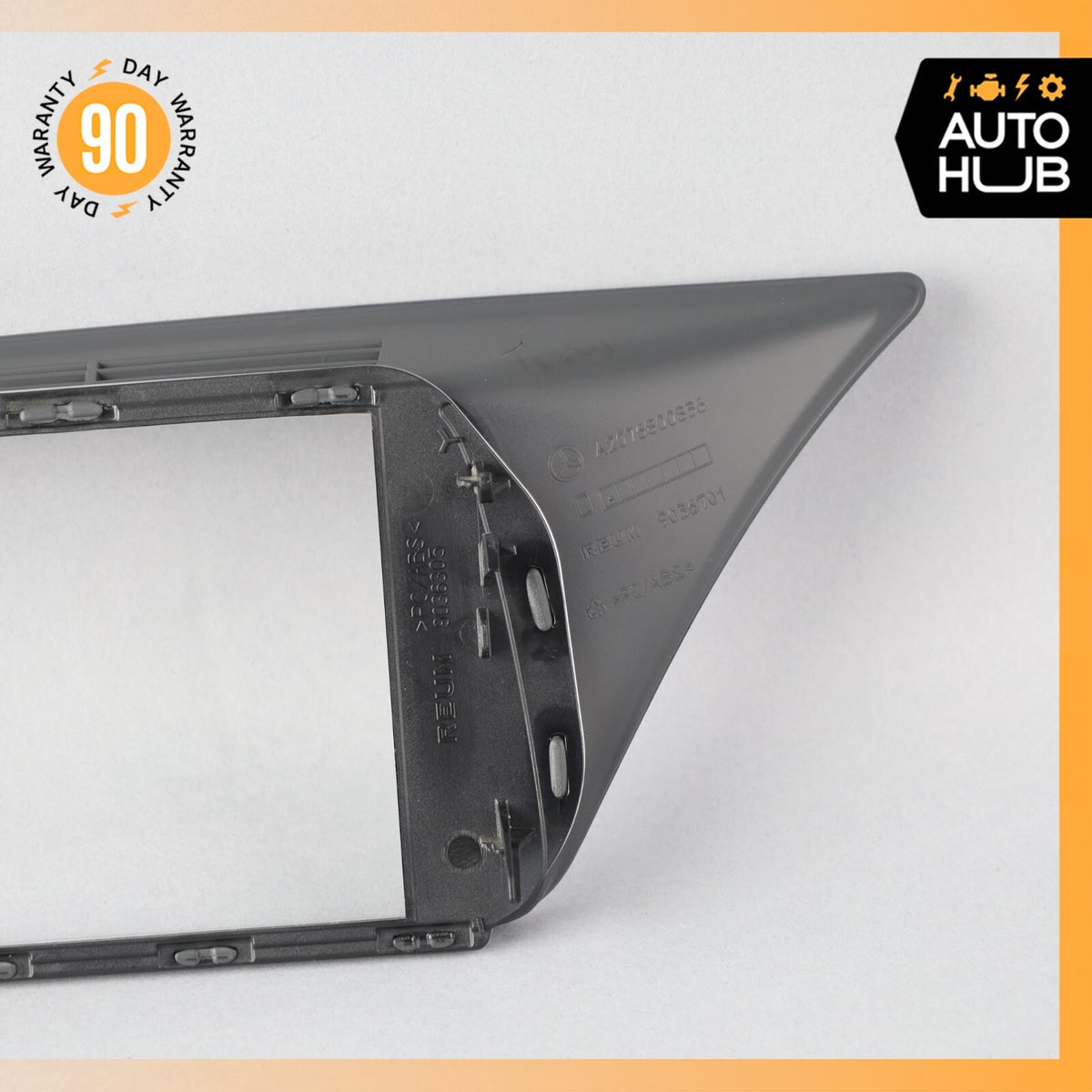 14-17 Mercedes W207 E550 E350 Dashboard Display Screen Trim Bezel Cover OEM - photo 8