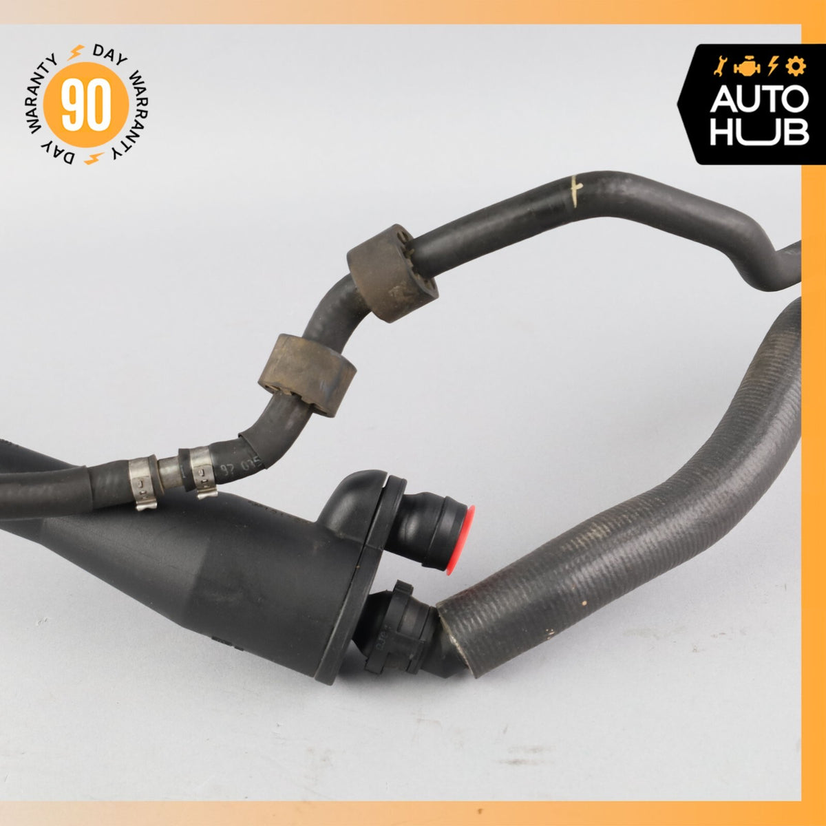 Bentley Continental GT GTC 6.0L Left Engine Oil Separator w/ Pipe OEM - photo 3