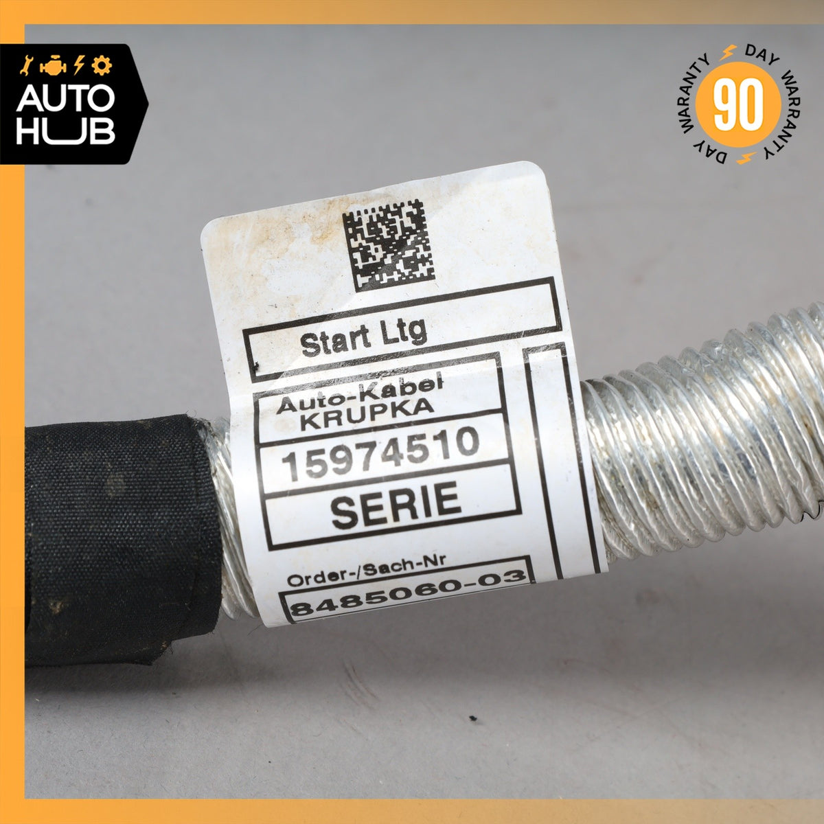 BMW G05 X5 45e Hybrid Starter Alternator Wire Wiring Harness OEM 44k - photo 6